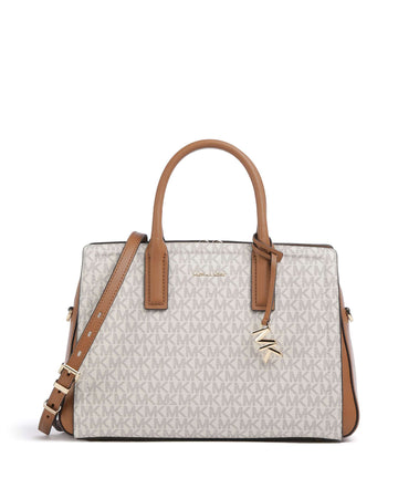 Michael Kors Laila Handväskor vanilla/acorn