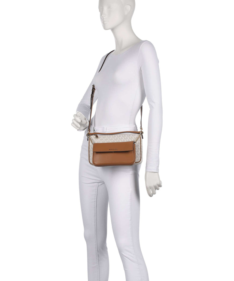 Michael Kors Bryant 5 in 1 Crossbody bag vanilla/acorn