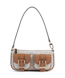 Michael Kors Zoe Axelremsväska vanilla/acorn
