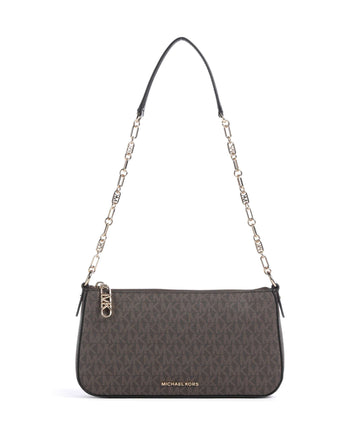 Michael Kors Empire Medium Axelremsväska brown/black