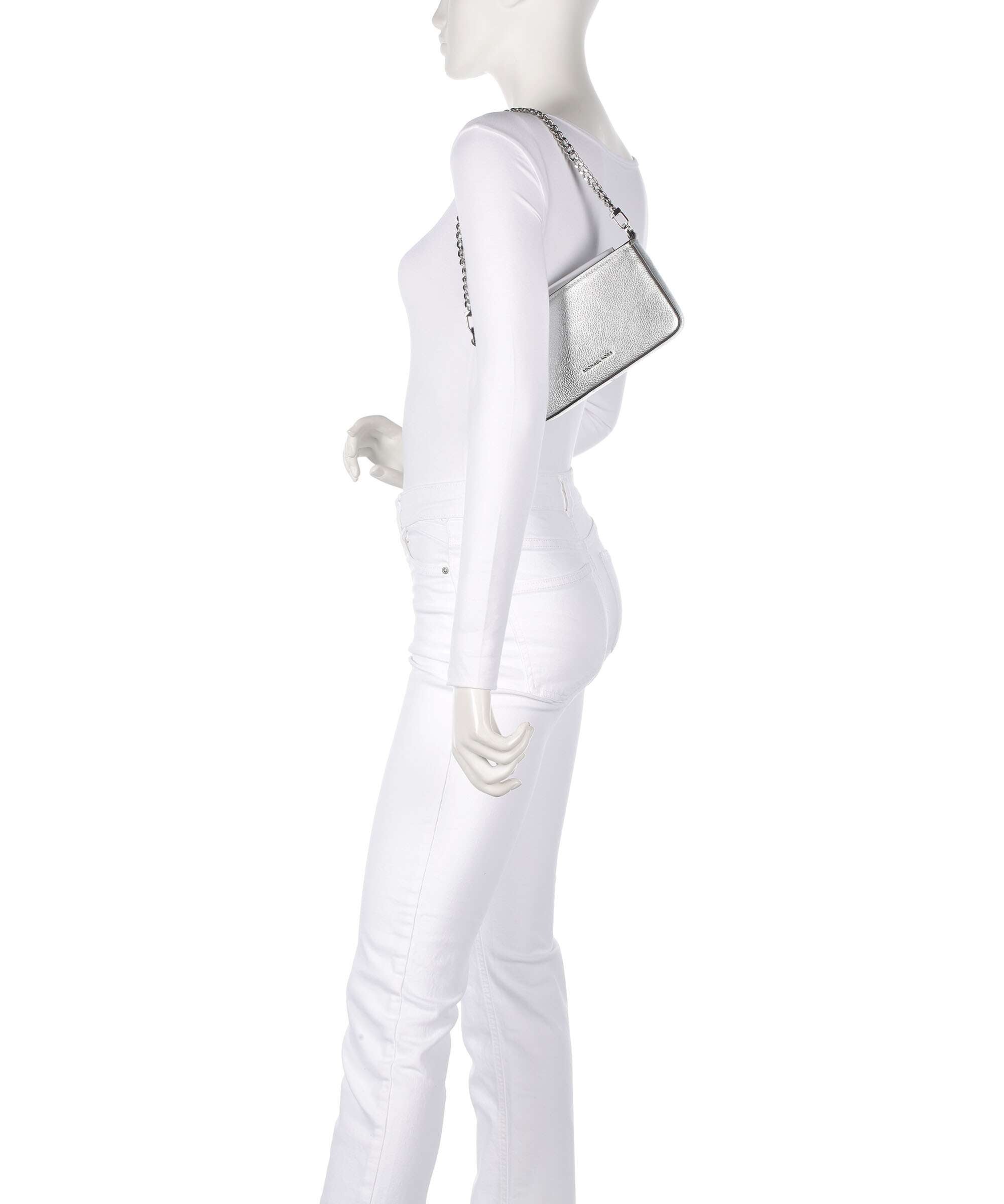 Michael Kors Bryant Small Shoulder bag silver