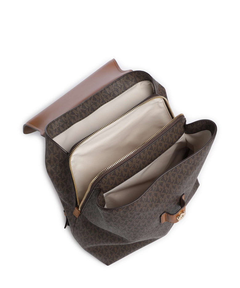 Michael Kors Quinn Medium Backpack brown/acorn