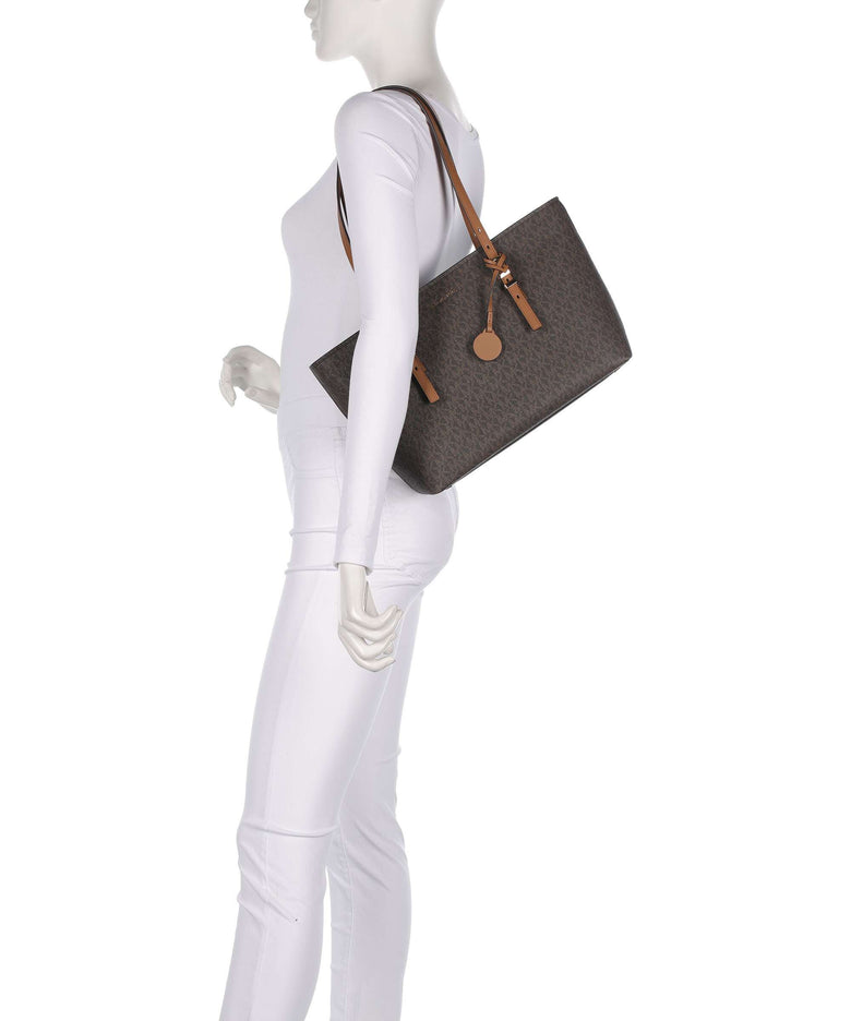 Michael Kors Quinn Medium Tote bag brown/acorn