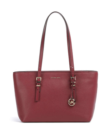 Michael Kors Quinn Medium Shoppingväska mulberry