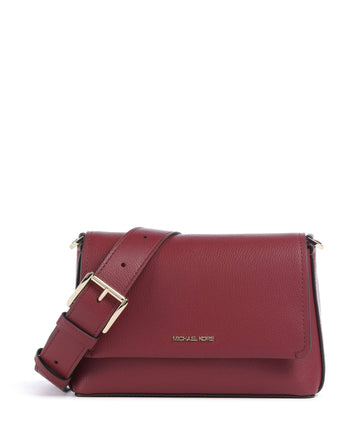 Michael Kors Nessa Small Crossover väska mulberry