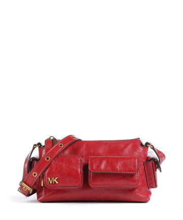 Michael Kors Dakota Small Crossover väska crimson