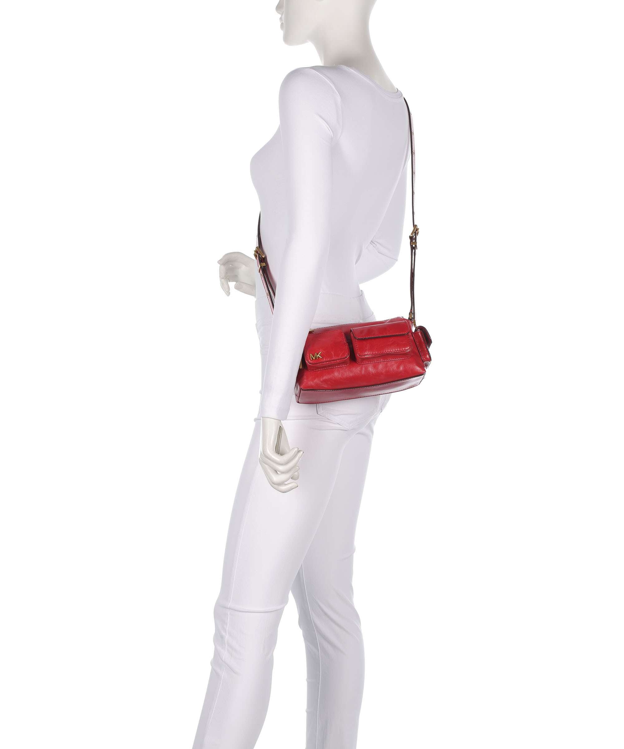 Michael Kors Dakota Small Crossbody bag crimson