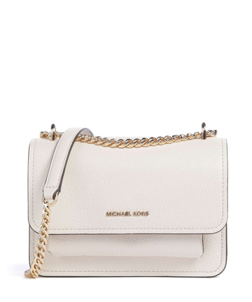 Michael Kors Claire Small Axelremsväska light cream
