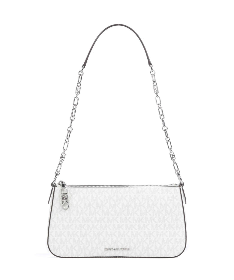 Michael Kors Empire Medium Shoulder bag optic white/alluminium