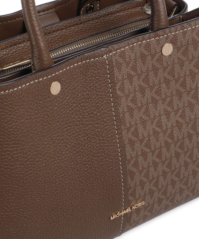 Michael Kors Flora Medium Handbag dark caramel