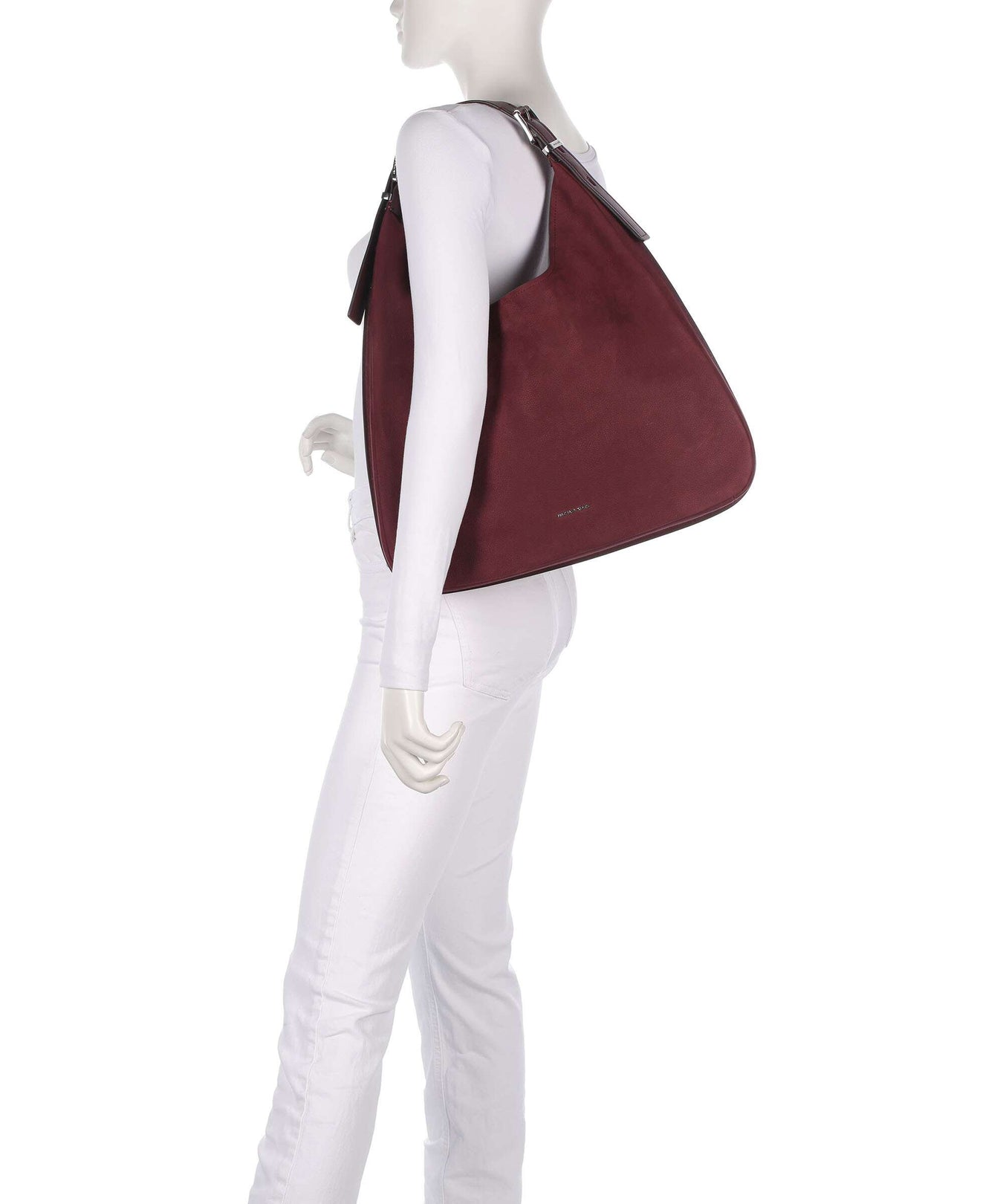 Michael Kors Nolita Large Hobo bag oxblood