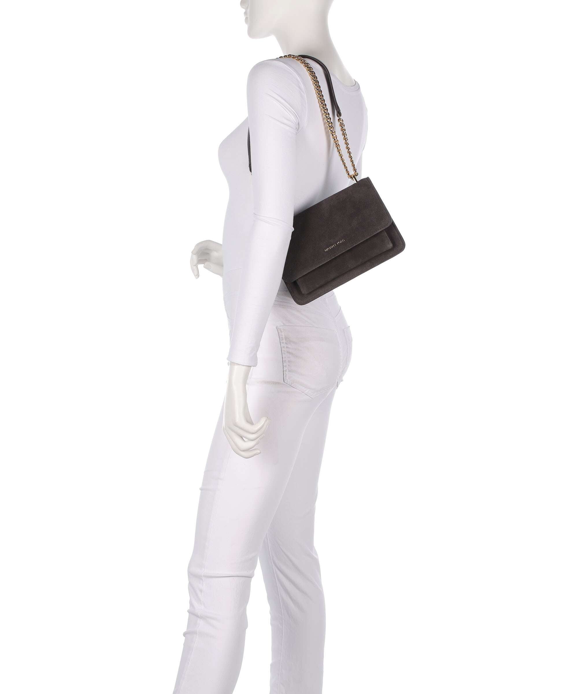 Michael Kors Claire Large Shoulder bag chocolate