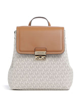 Michael Kors Tribeca Small Ryggsäck vanilla/acorn