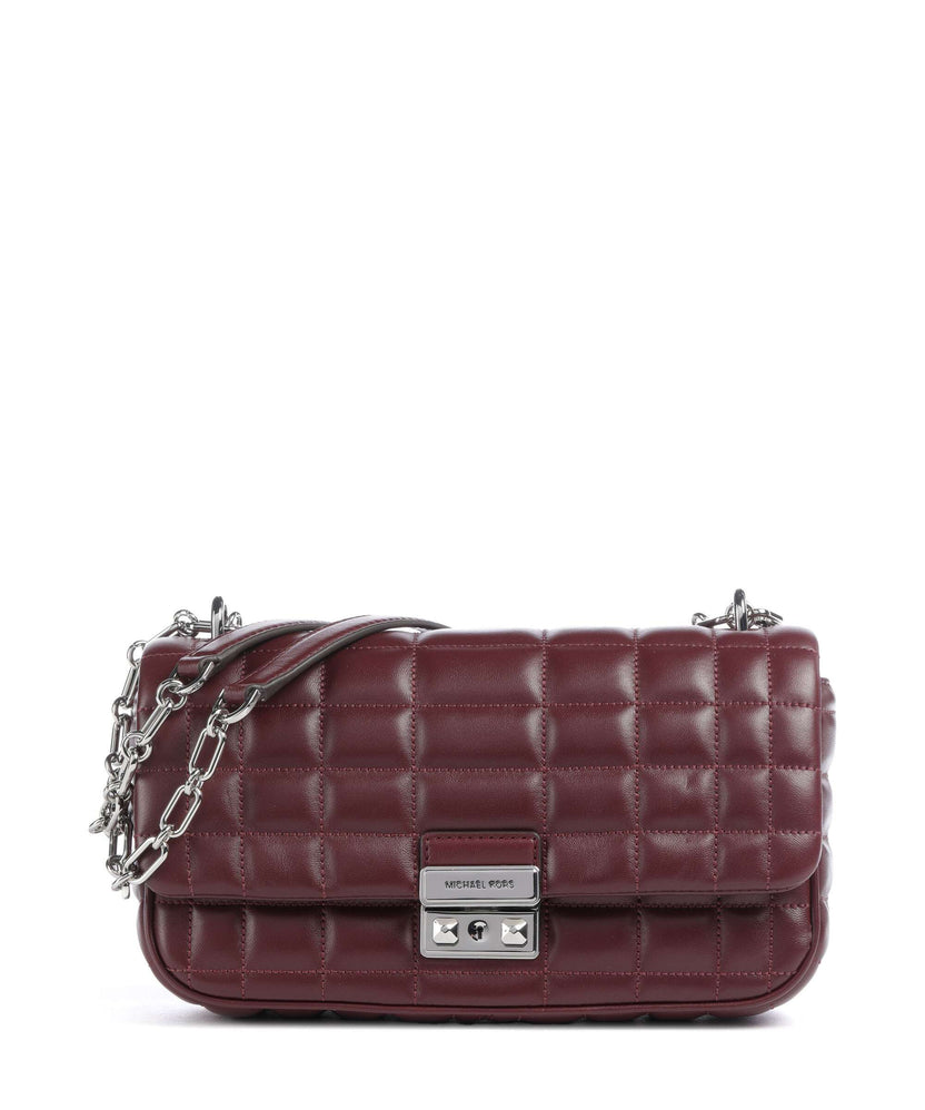 Michael Kors Tribeca Large Shoulder bag oxblood