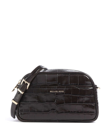 Michael Kors Jet Set Small Crossover väska chocolate
