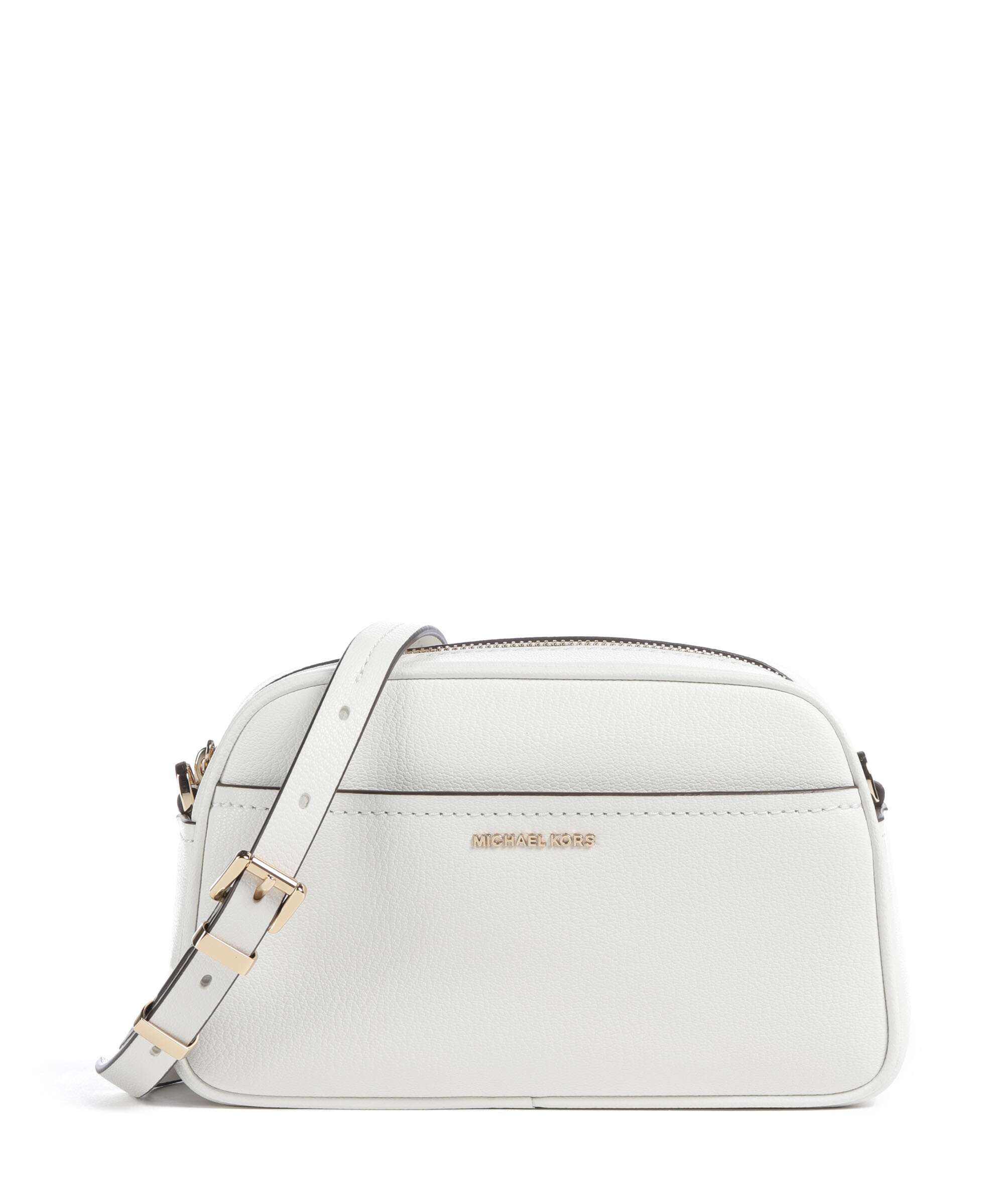 Michael Kors Jet Set Small Crossover väska korniga nötkött läder