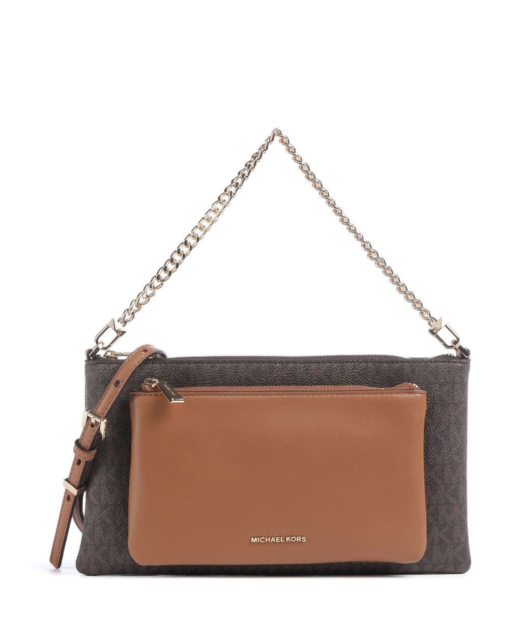 Michael Kors Jet Set Shoulder bag brown/acorn