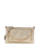 Michael Kors Jet Set Crossover väska pale gold