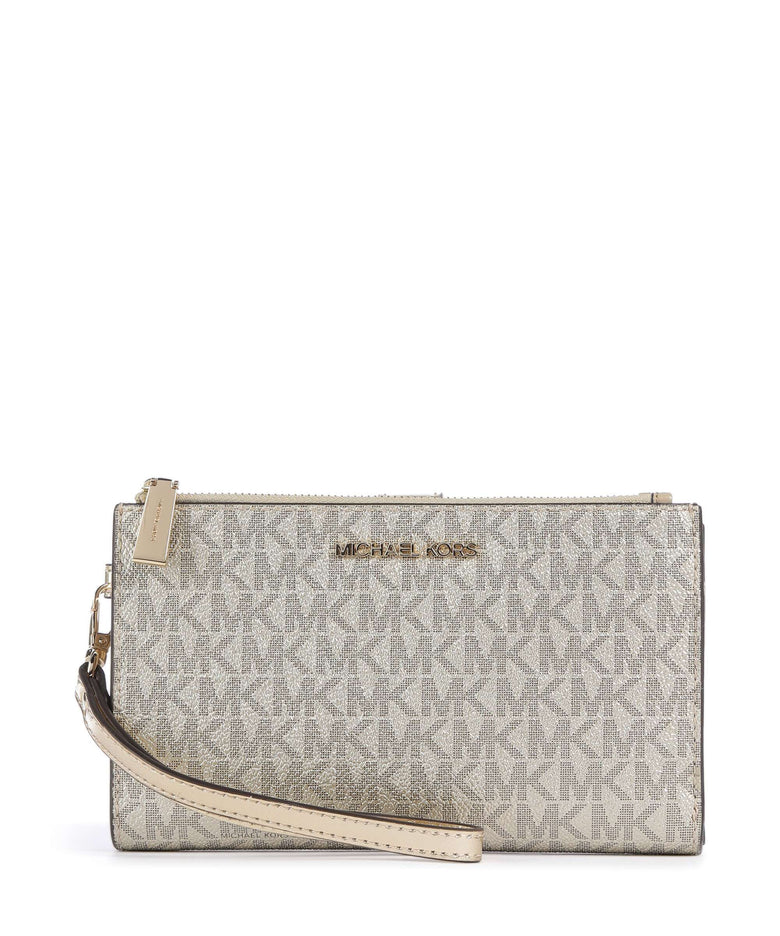Michael Kors Jet Set Wallet pale gold