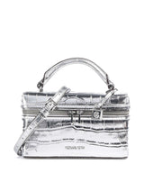 Michael Kors Jana XS Crossover väska silver