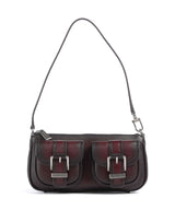 Michael Kors Zoe Small Axelremsväska oxblood