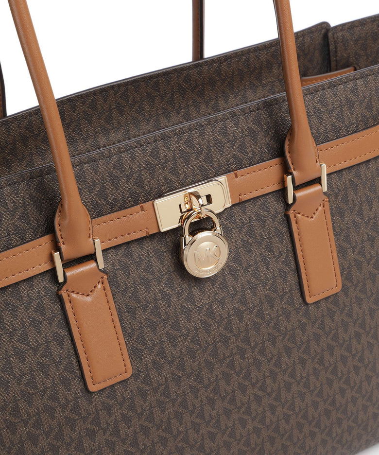 Michael Kors Hamilton Moderne Large Tote bag brown/acorn