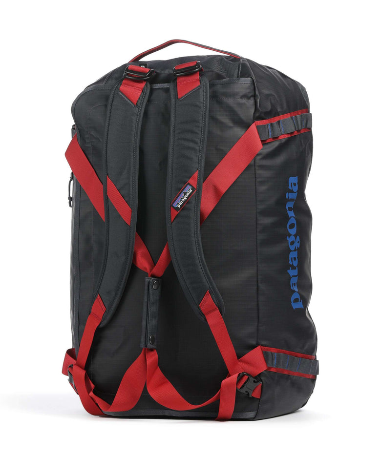 Patagonia Black Hole 55 Travel bag smolder blue w/amanita red