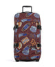 Eastpak Tranverz M Travel bag with wheels clash burgundy