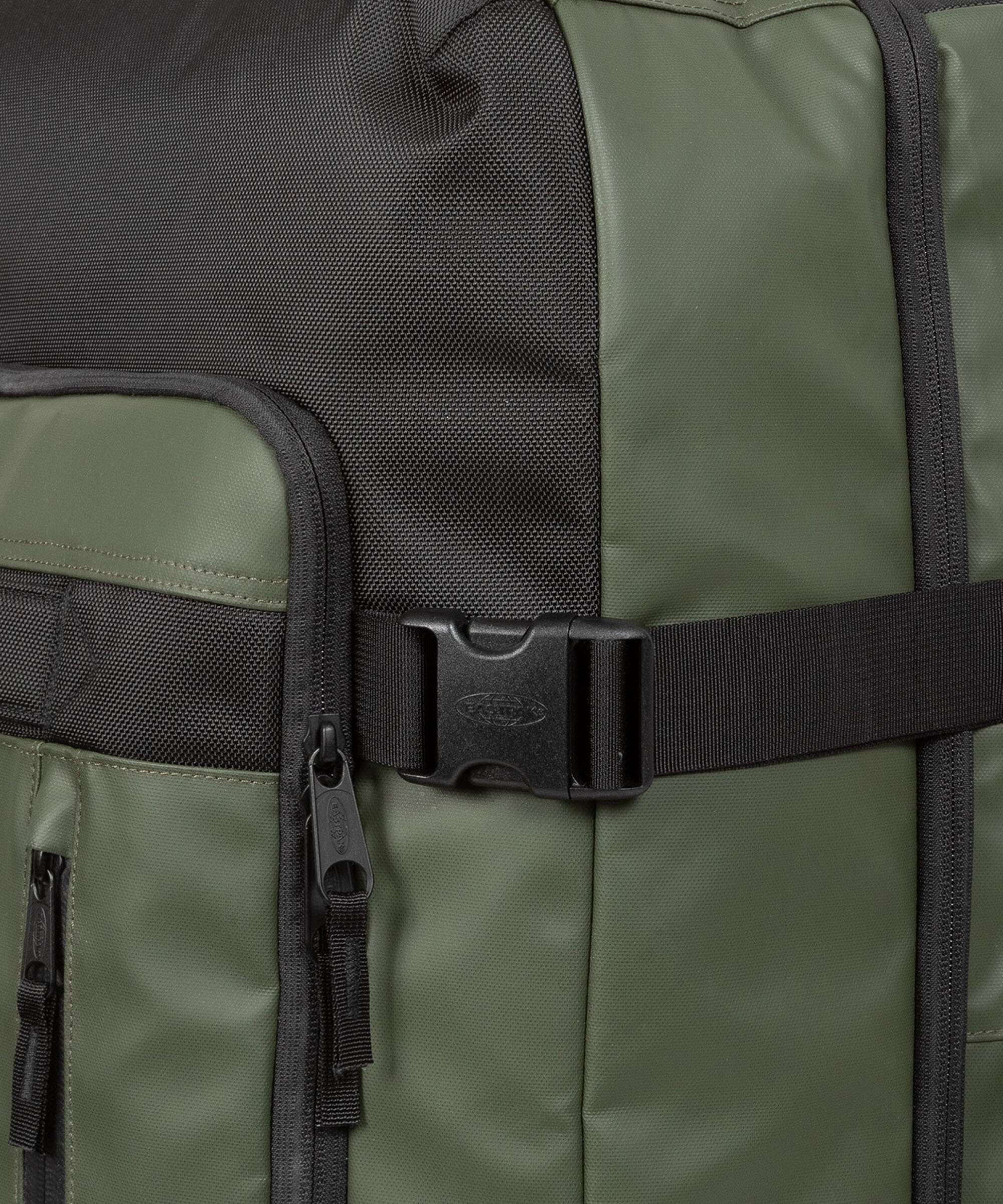 Eastpak Tranverz Cnnct L Travel bag with wheels top khaki