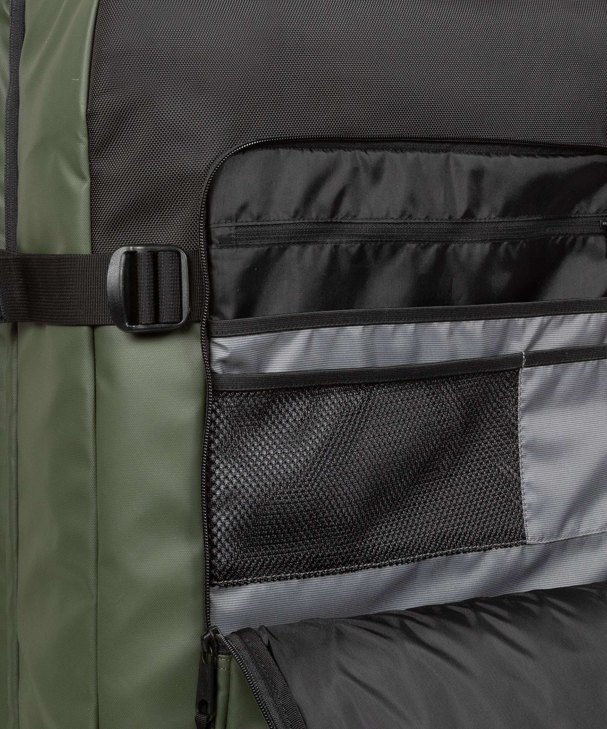 Eastpak Tranverz Cnnct L Travel bag with wheels top khaki