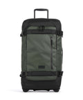 Eastpak Cnnct Tranverz M Travel bag with wheels top khaki