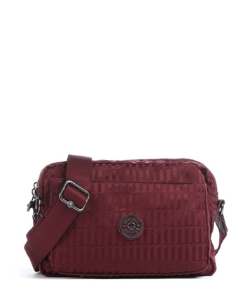 Kipling Elevated Abanu M Crossover väska maroon tile