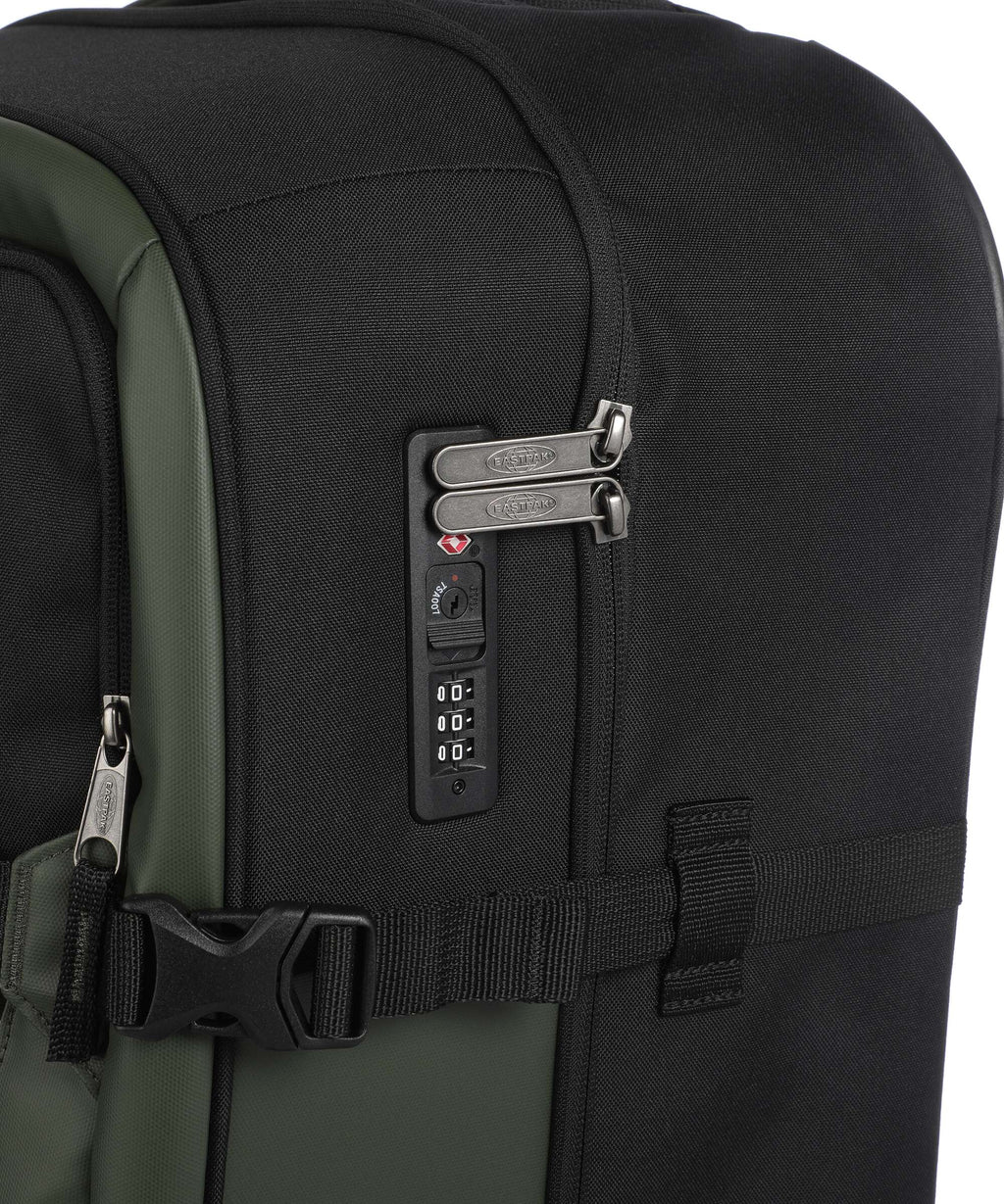 Eastpak Transit'R Pro M Travel bag with wheels khaki/pro coated