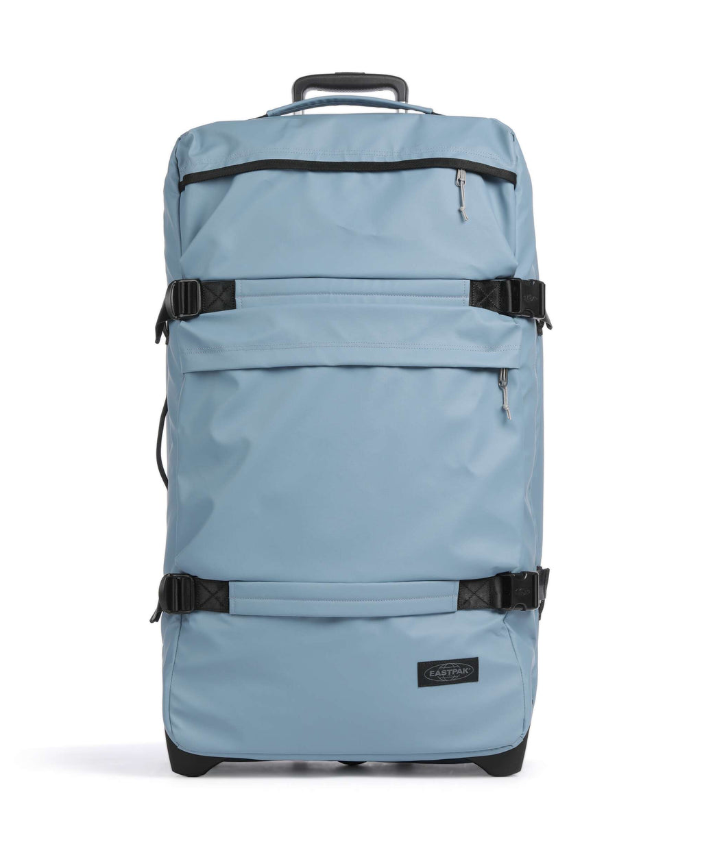 Eastpak Transit'R Plus Tarp L Travel bag with wheels dust blue