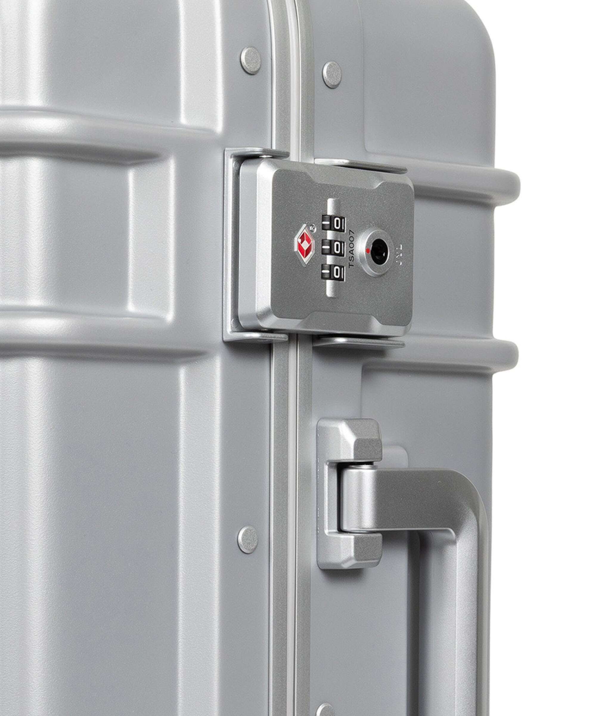 Eastpak Resist'R Case Spinner (4 wheels) metal silver