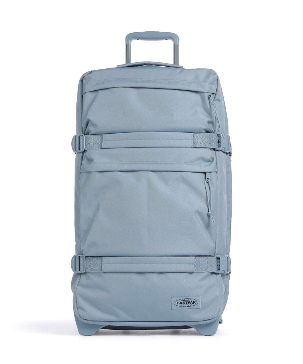 Eastpak Transit'R Plus M Travel bag with wheels monotone blue