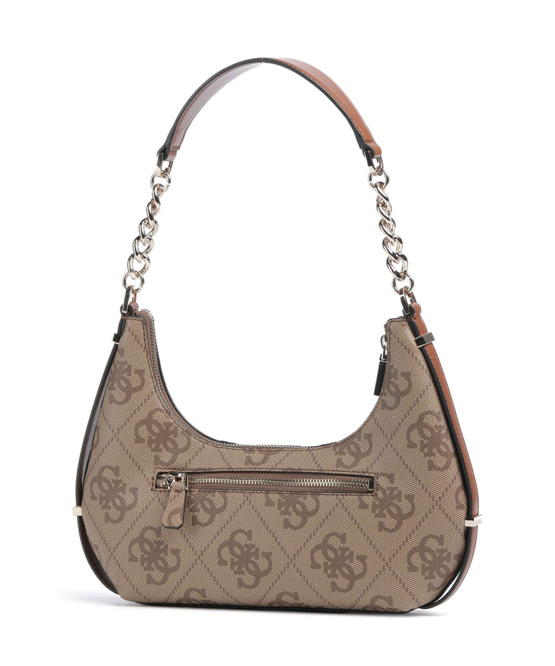 Guess Erenia Shoulder bag latte logo