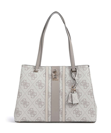 Guess Erenia Shoppingväska dark oak