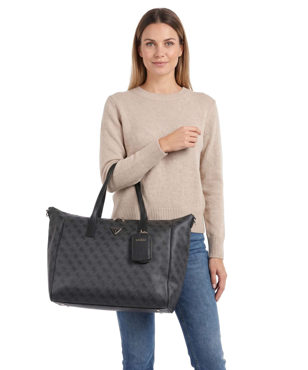Guess Latona Weekend bag coal logo
