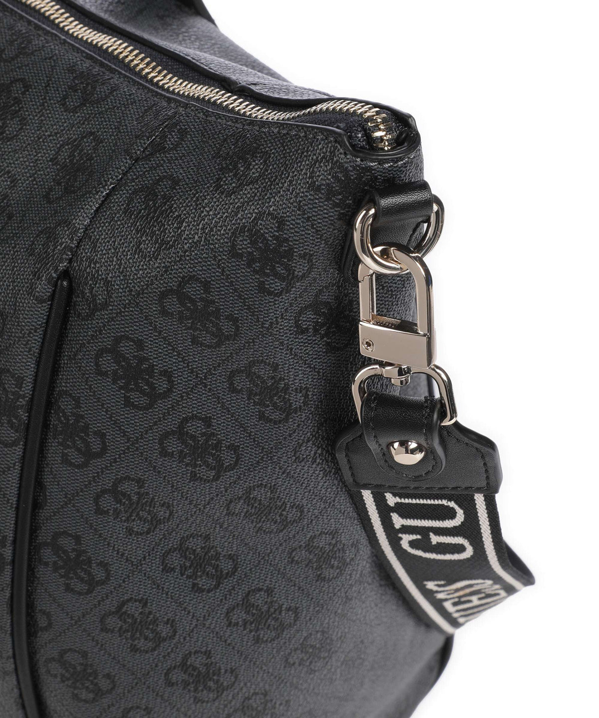 Guess Latona Weekend bag coal logo