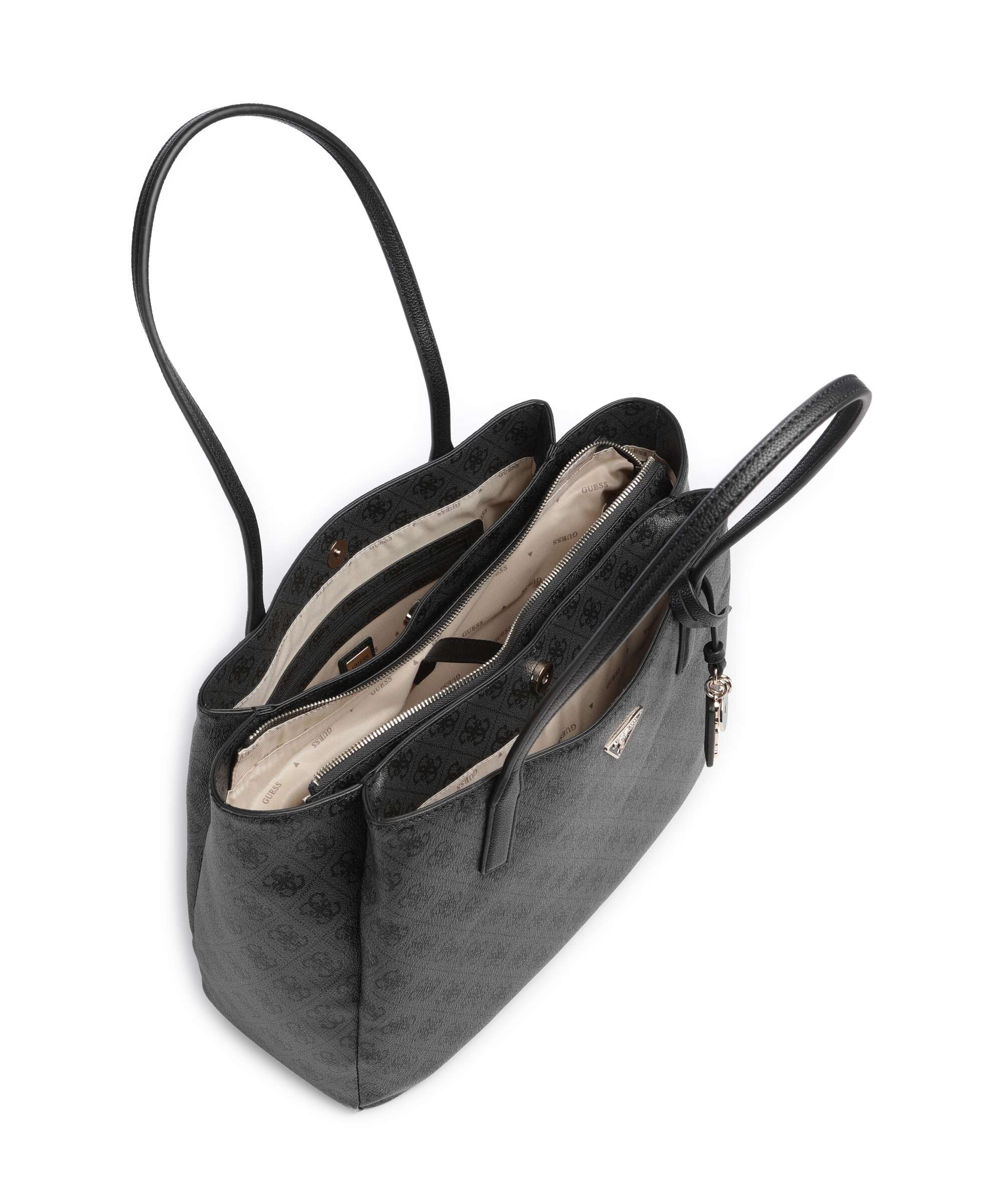 Guess Noelle II Tech Tote bag coal logo