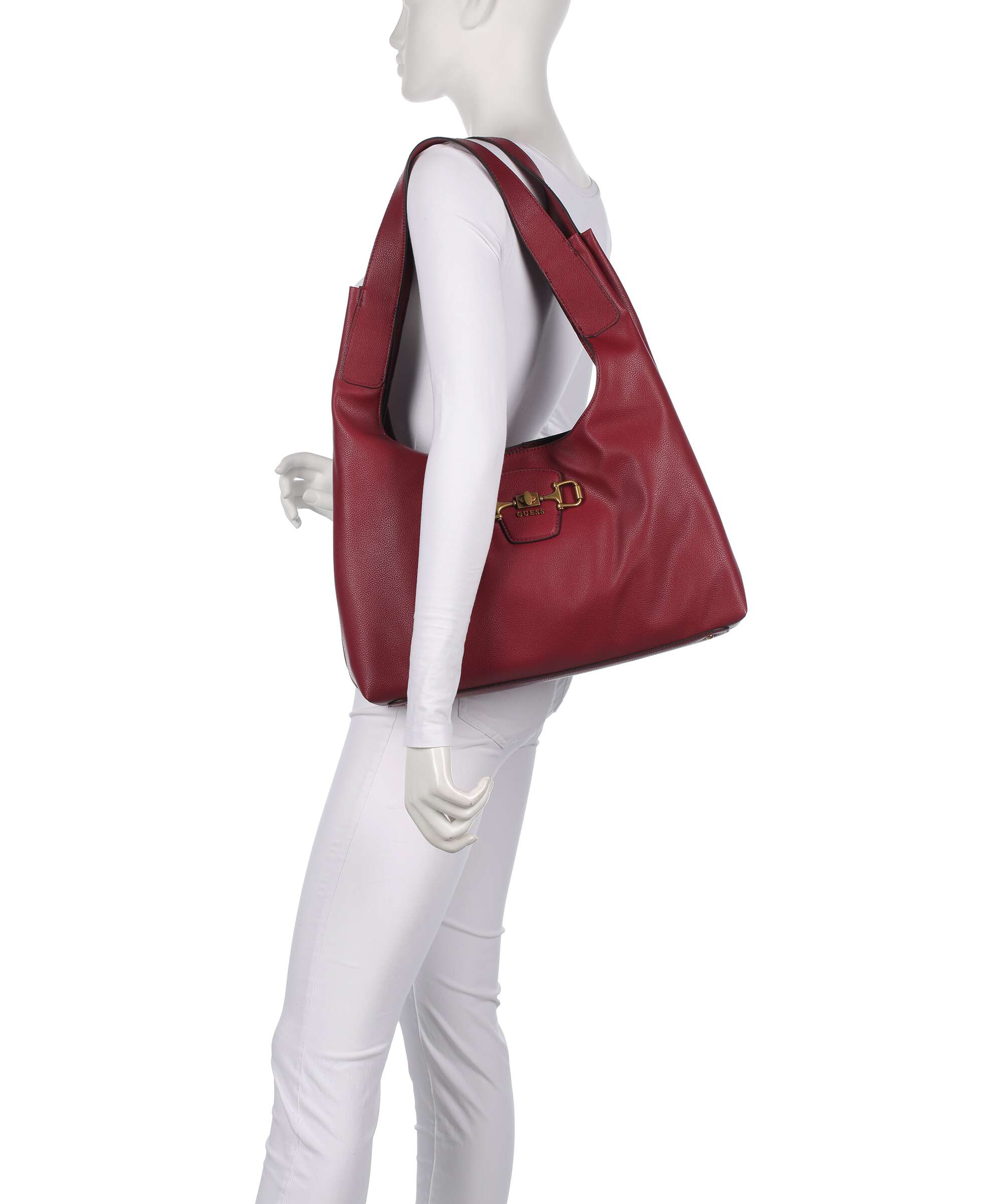 Guess Sunset Hobo bag red