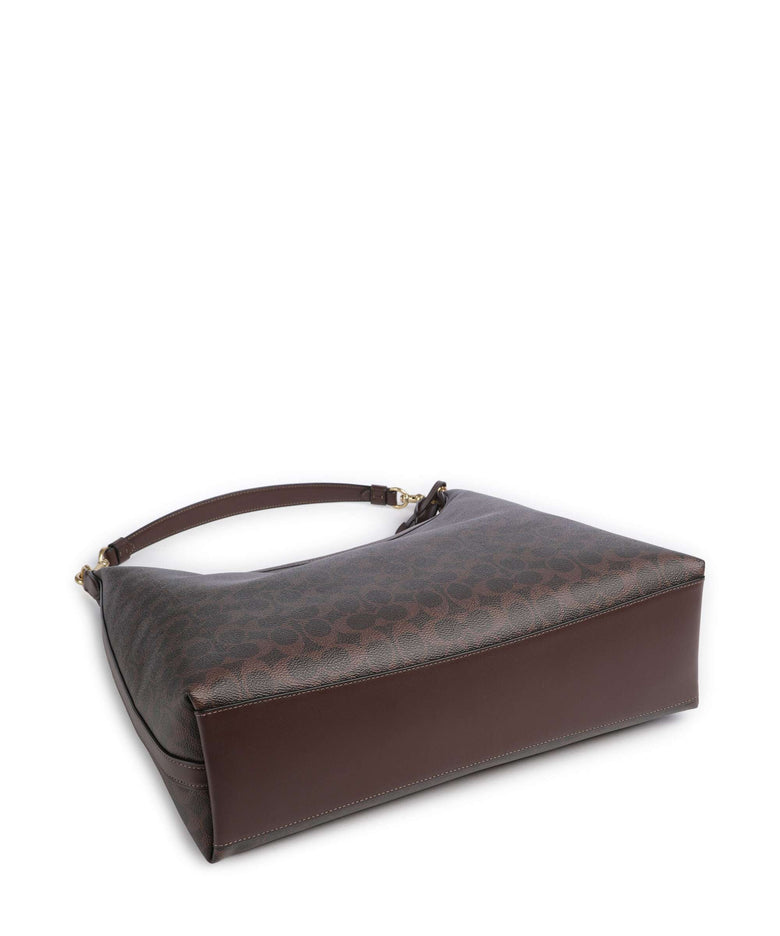 Coach Juliet Signature 38 Hobo bag maple