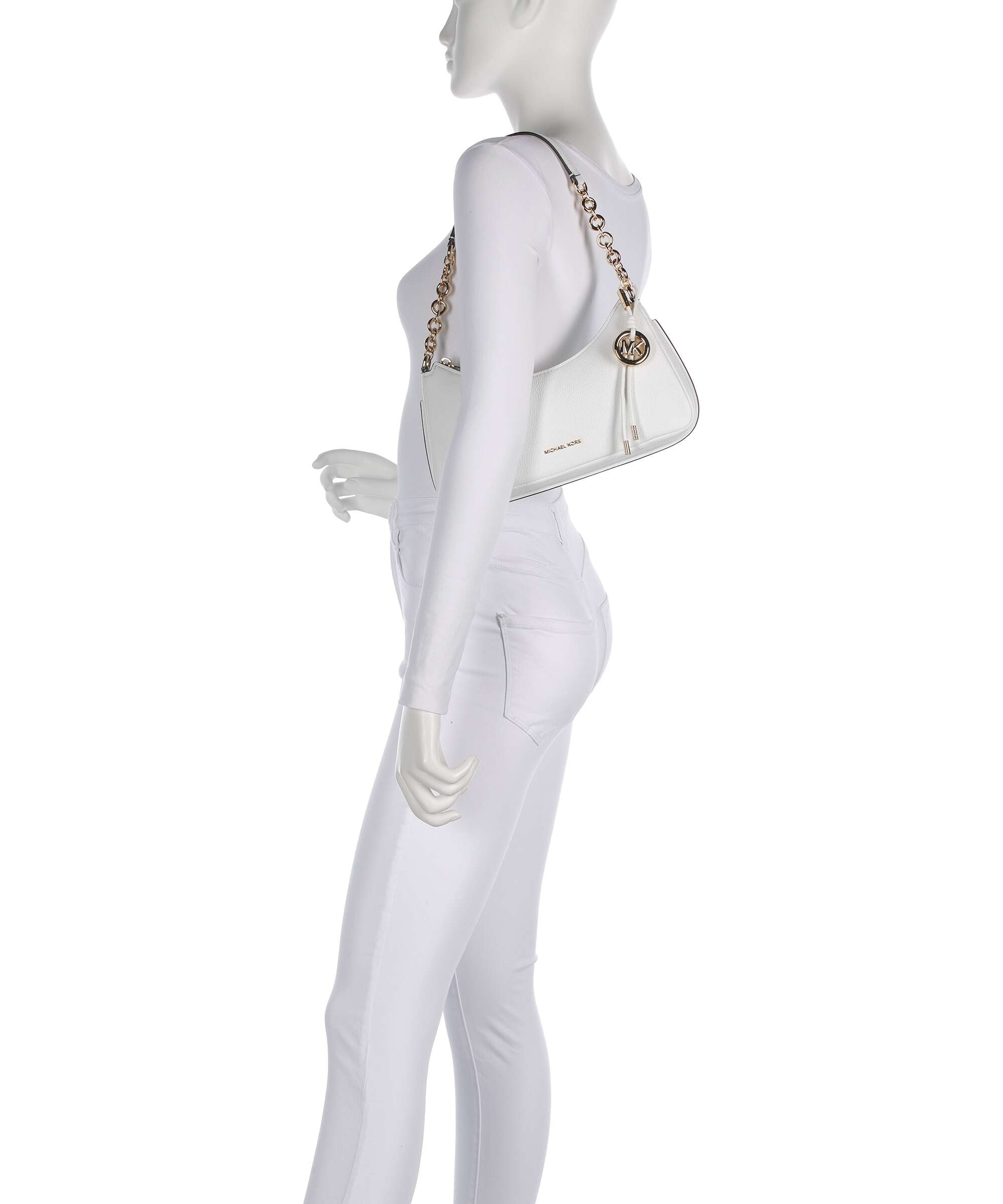 Michael Kors Nolita Medium Shoulder bag optic white