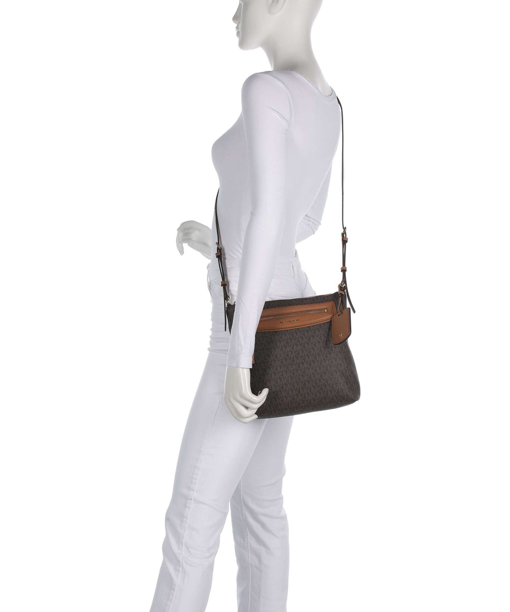 Michael Kors Jet Set Travel Large Crossbody bag brown/acorn