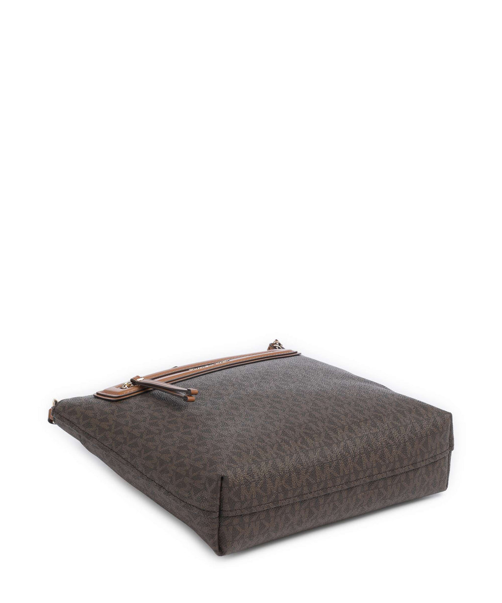 Michael Kors Jet Set Travel Large Crossbody bag brown/acorn