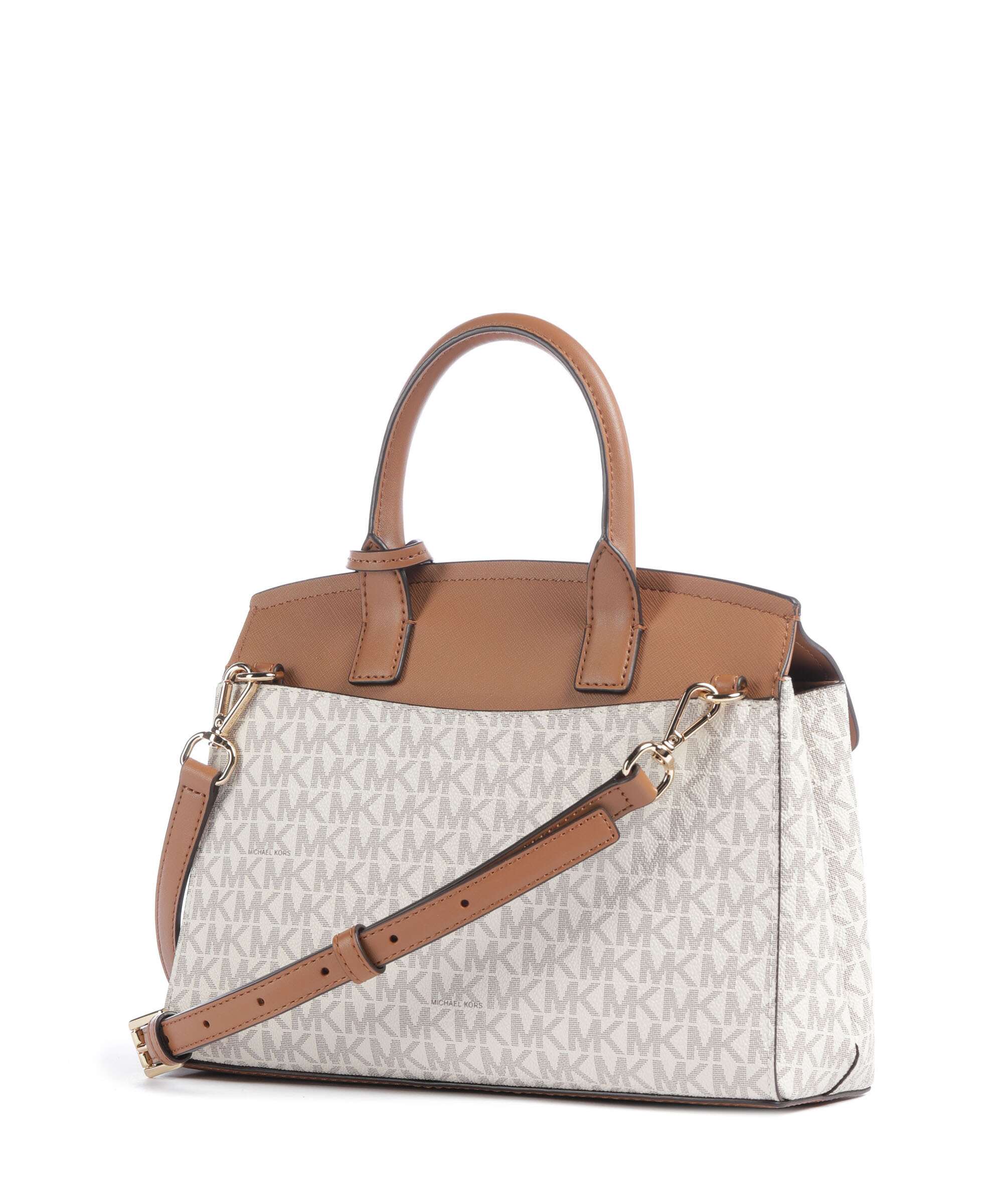 Michael Kors Landry Small Handbag vanilla/acorn