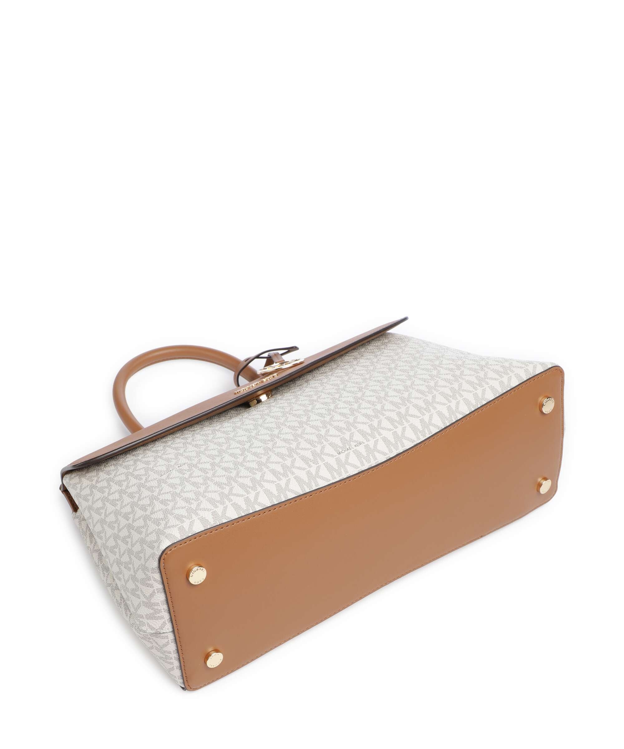Michael Kors Landry Medium Handbag vanilla/acorn