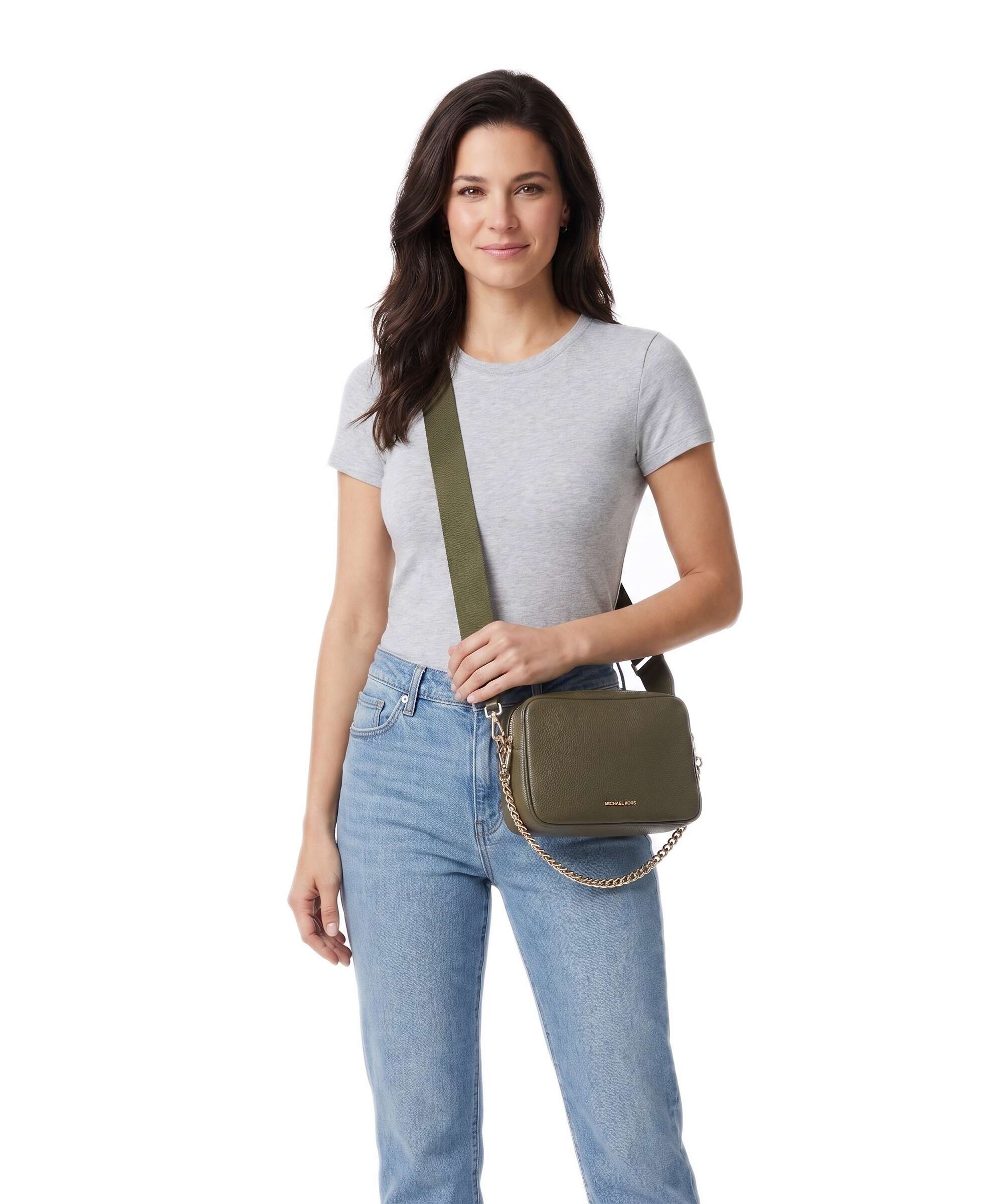 Michael Kors Bryant Medium Crossbody bag loden