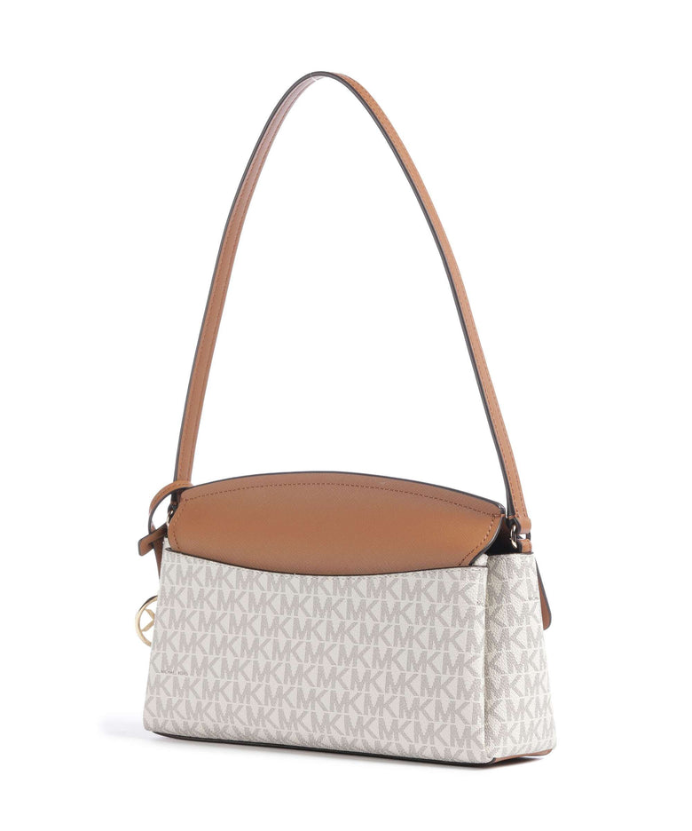 Michael Kors Landry Medium Shoulder bag vanilla/acorn